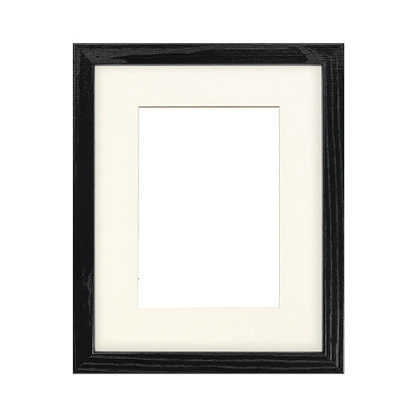 Black frame with mat no print