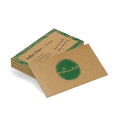 Kraft Business Cards