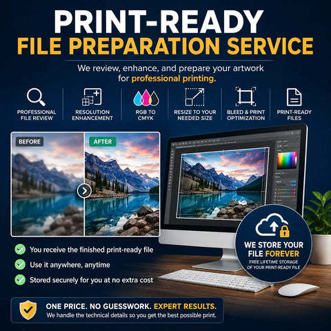 Print-Ready File Preparation Service
