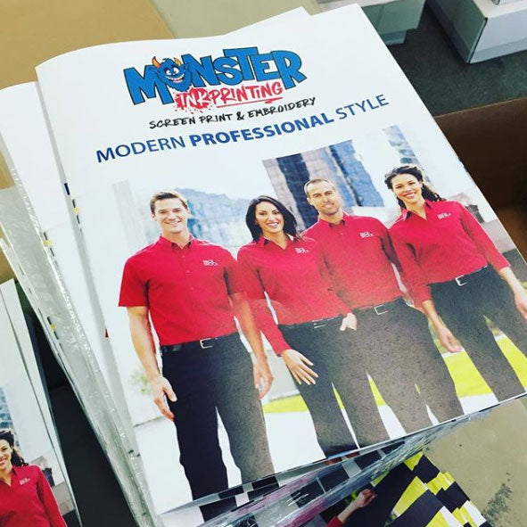 11x17 brochure print for monster ink printing