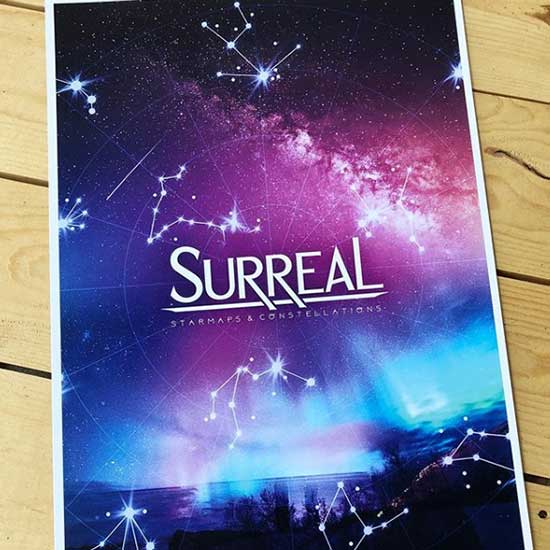 13x19 poster art for event