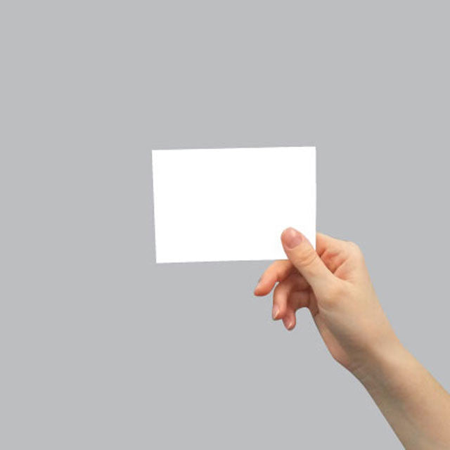  Home Advantage Set of 50 Blank Plain White 5x7 Index Cards,  Postcards : Office Products