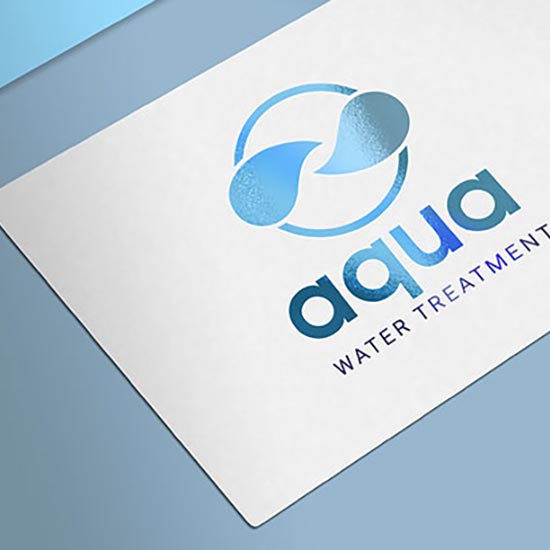 Business Card with Akuafoil