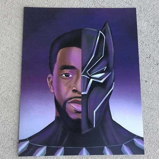 Black Panther print