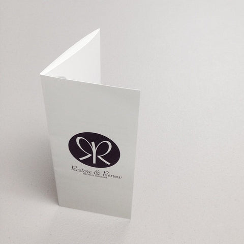 Clean brochure example