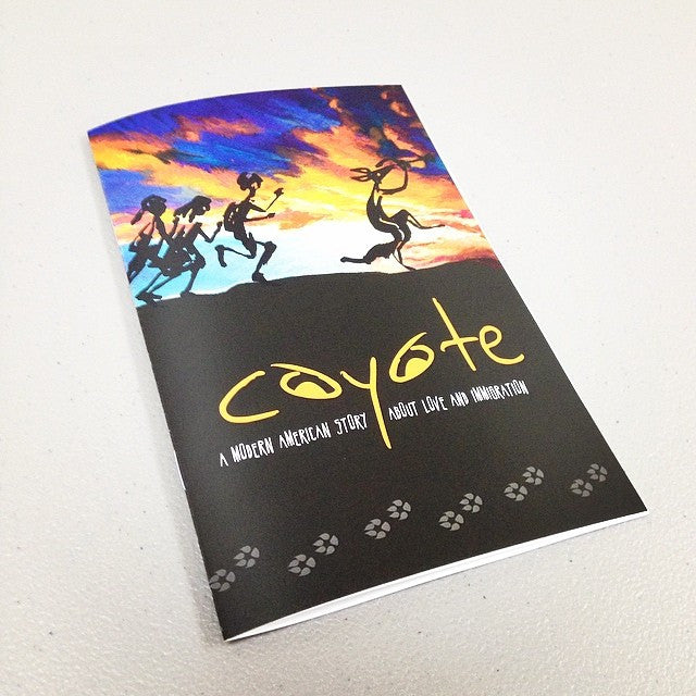 Example of half sized booklet