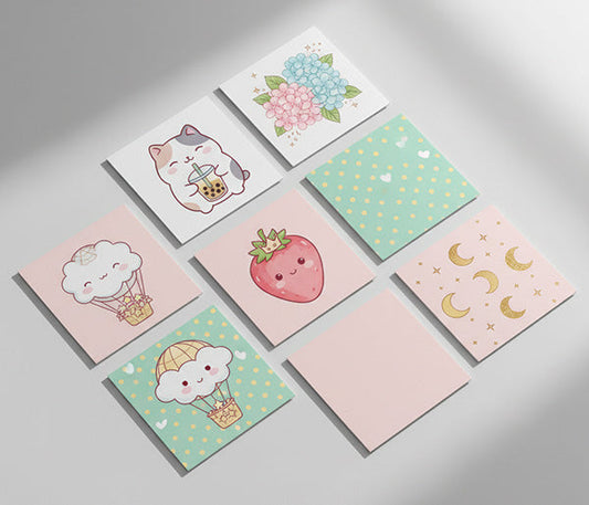5×5 Cards & Stickers: Uses & Ideas