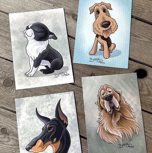 Multiple prints with differrent artwork