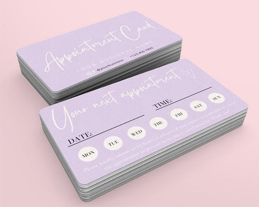 How Appointment Cards Can Reduce No-Shows for Salons