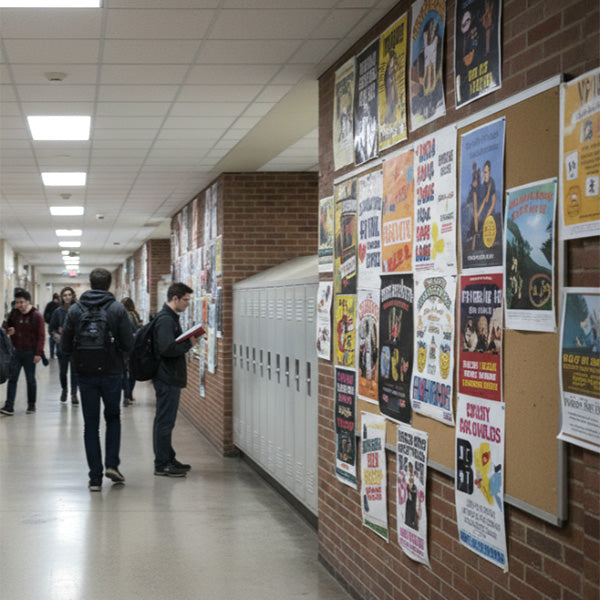 Affordable posters for events, schools, and promotions