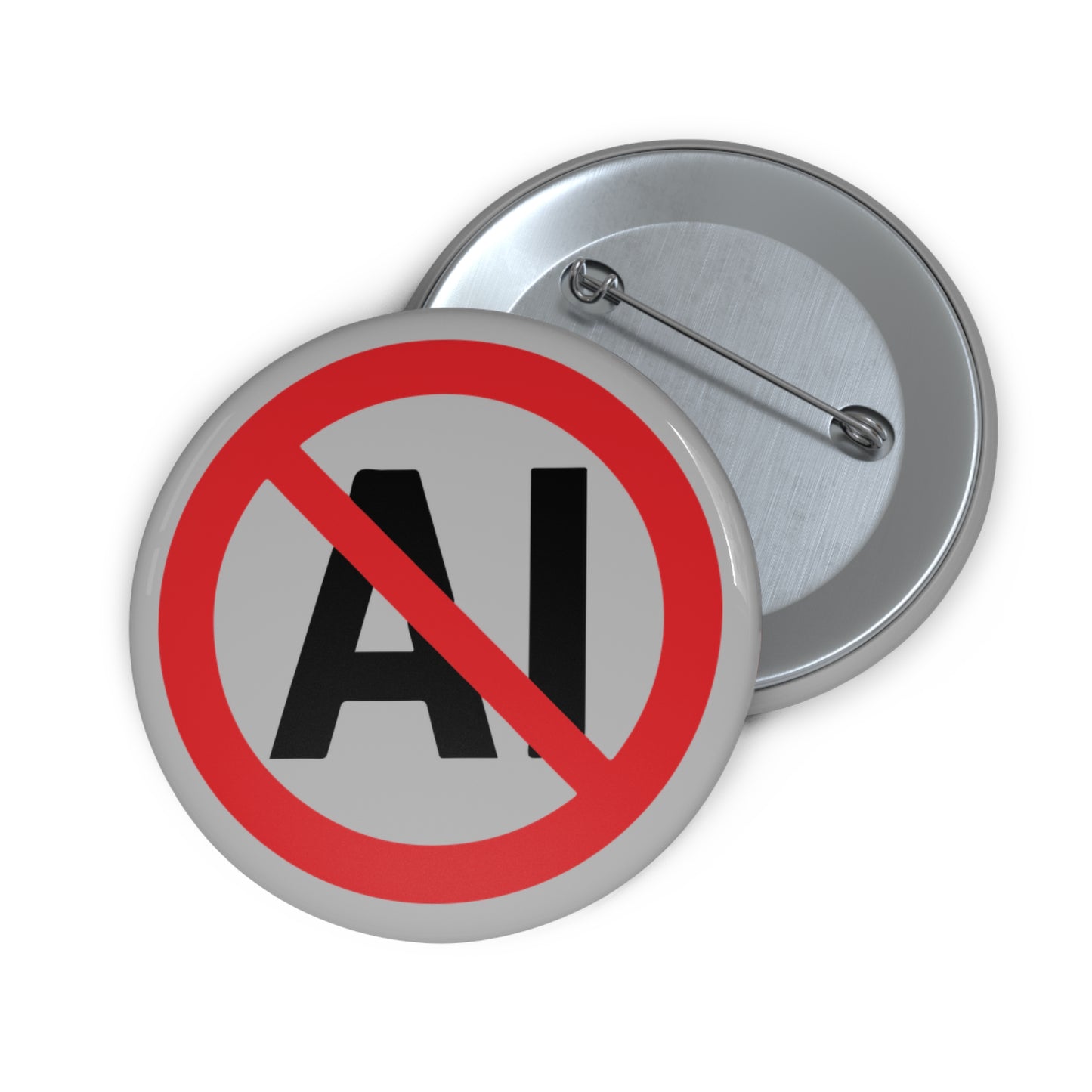 "No AI" Pin Button