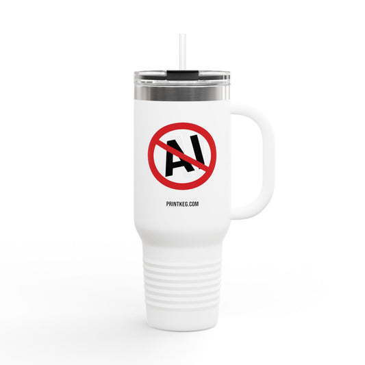 40oz "No AI" Tumbler