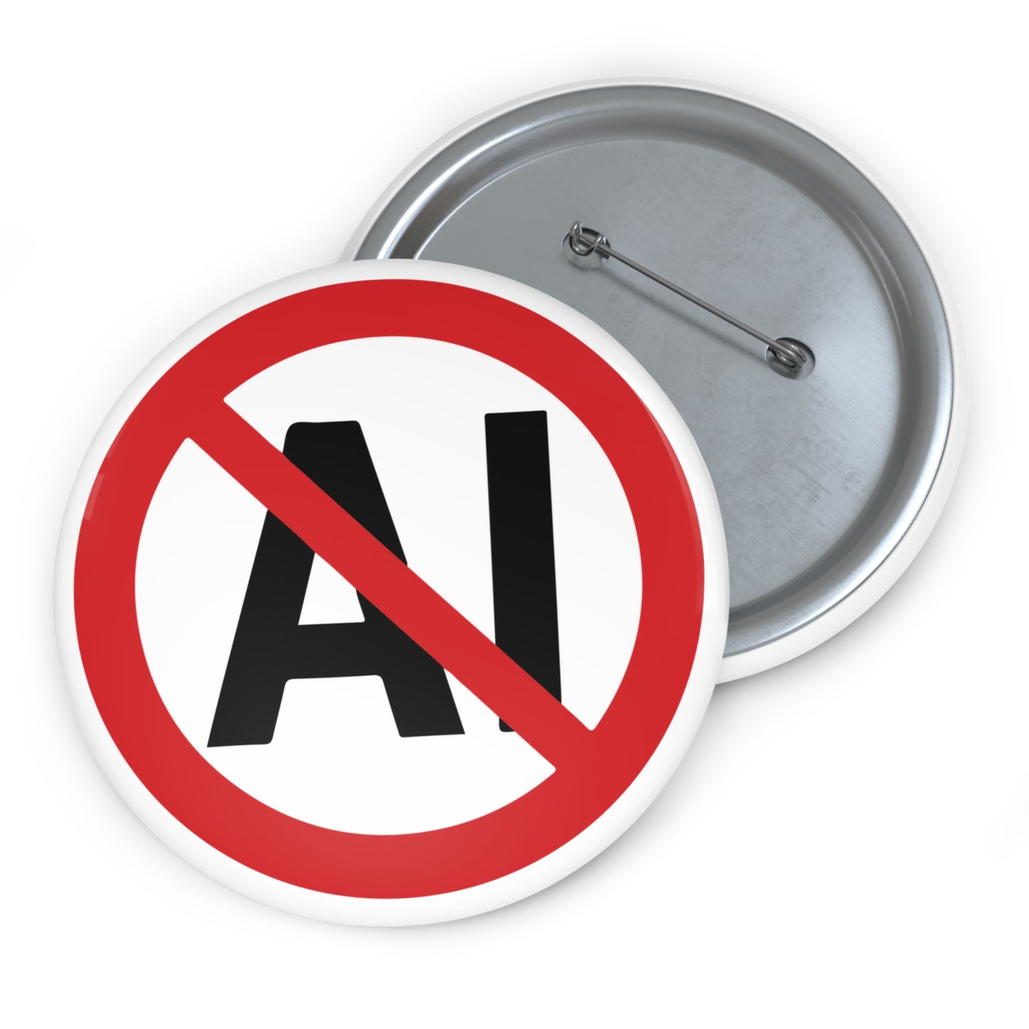 "No AI" Pin Button