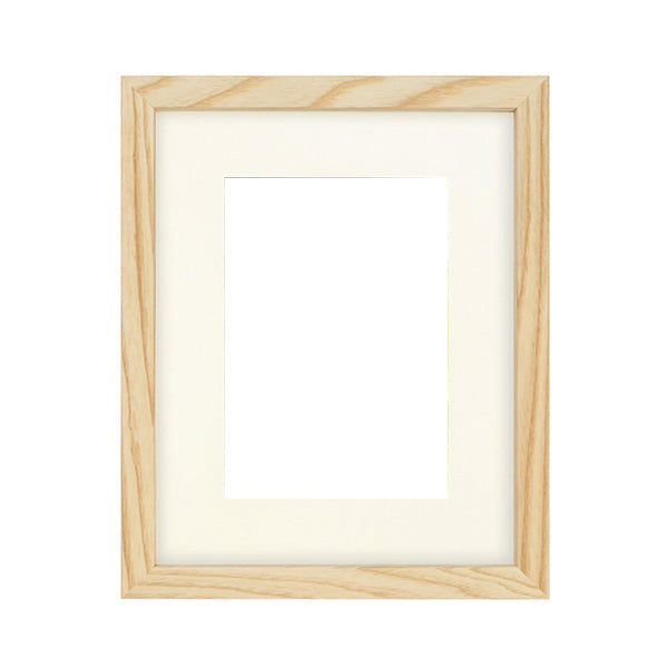 Natural frame with mat no print