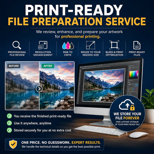 Print-Ready File Preparation Service