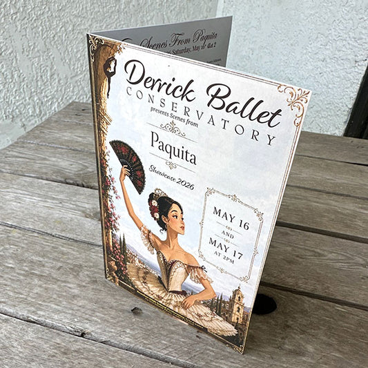 Half-Size Booklet Printing (Gloss & Matte)