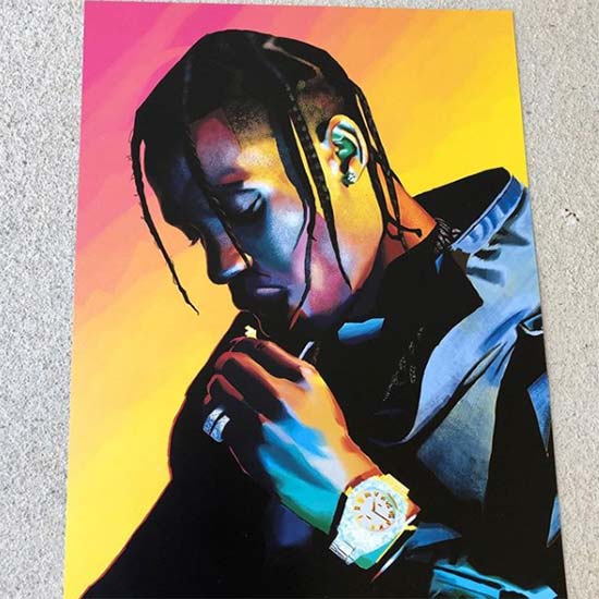 11x17 poster print of hip hop icon