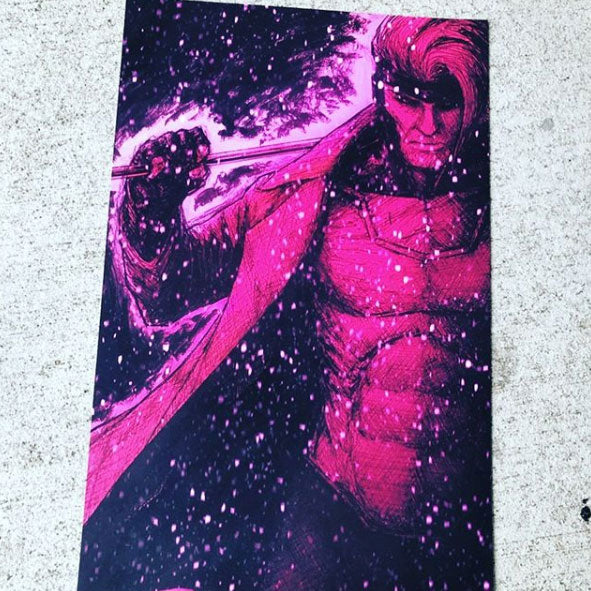 11x17 print of Gambit