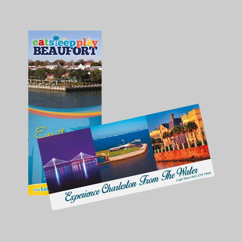 rack cards for destination website