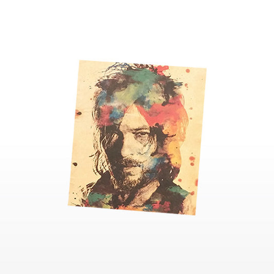 8x10 Walking Dead print sample showing colors