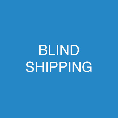 Blind Shipping For Printing