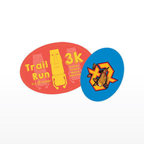 Oval Sticker Printing