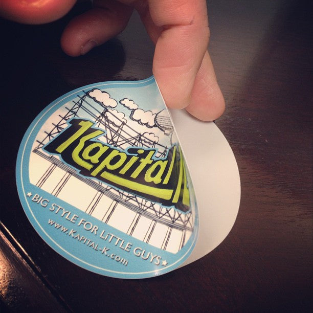 Circle Modification Sticker Custom Circle Stickers — Round Logos, Badges & Seals – Printkeg