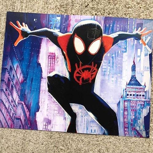 8.5x11 print of Spider-man
