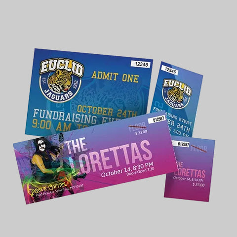 printing event tickets